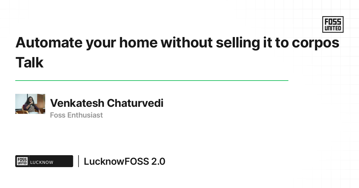 Foss Home Rename Automate your home without selling it to corpos